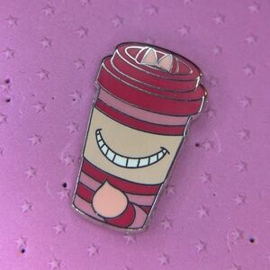 🩷Disney Cheshire Cat Coffee Cup Pin